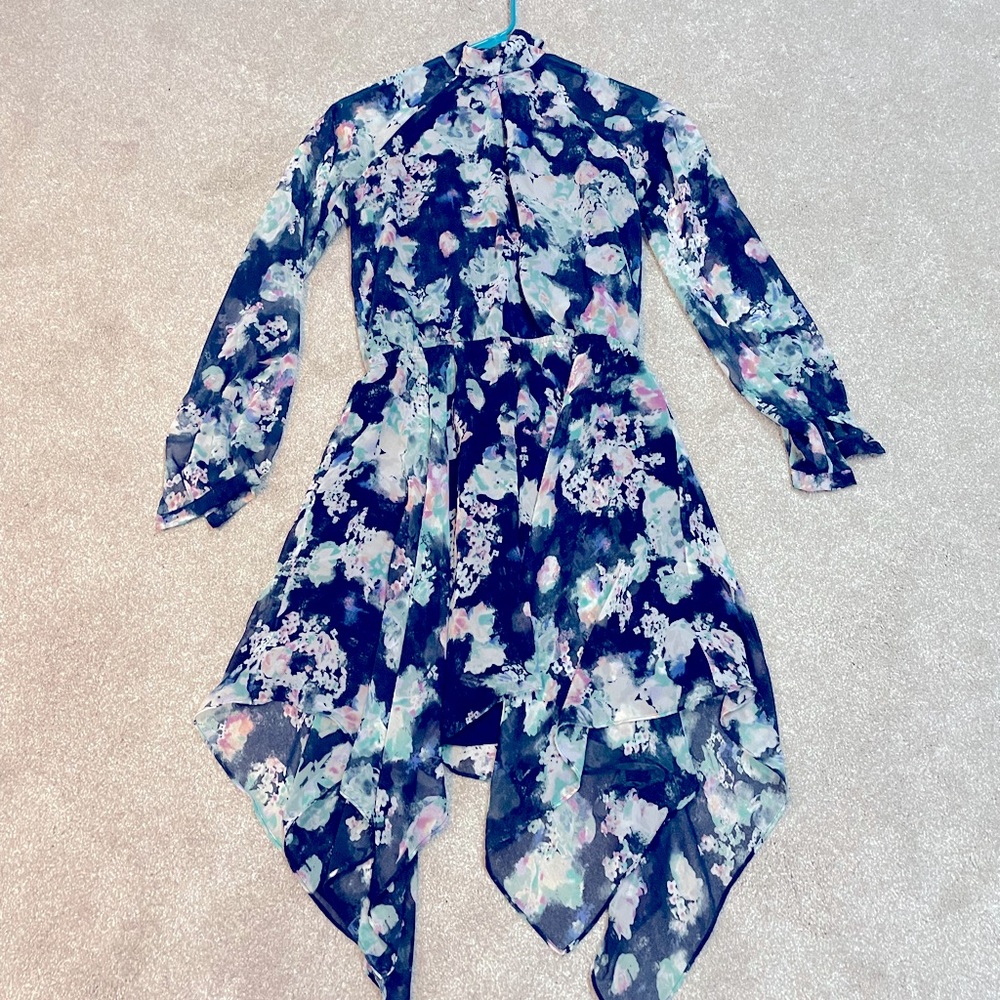 BCBG Generation Asymmetrical Hem Dress